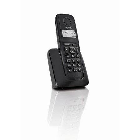 Gigaset A116 Teléfono Inalámbrico Negro con Identificador de Llamadas Gigaset A116 Teléfono Inalámbrico Negro con Identificador de Llamadas